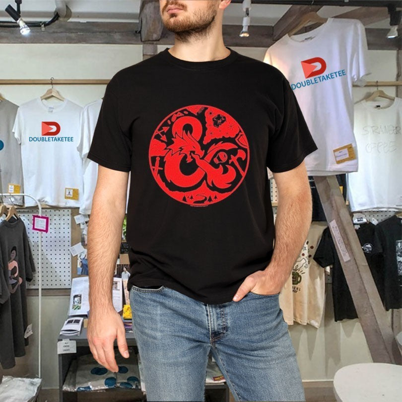 Dungeons & Dragons Ampersand Circle Shirts