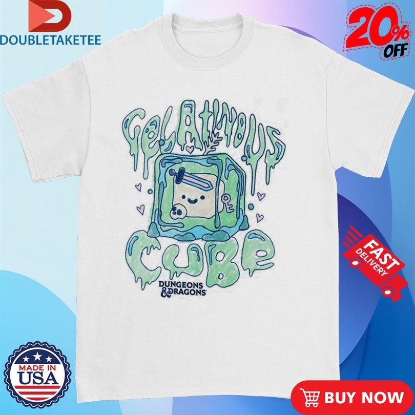 Dungeons & Dragons Chibi Gelatinous Cube Shirts