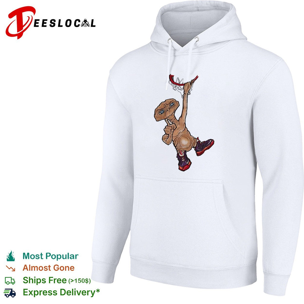 ET Dunking Basketball Movie Character Shirt