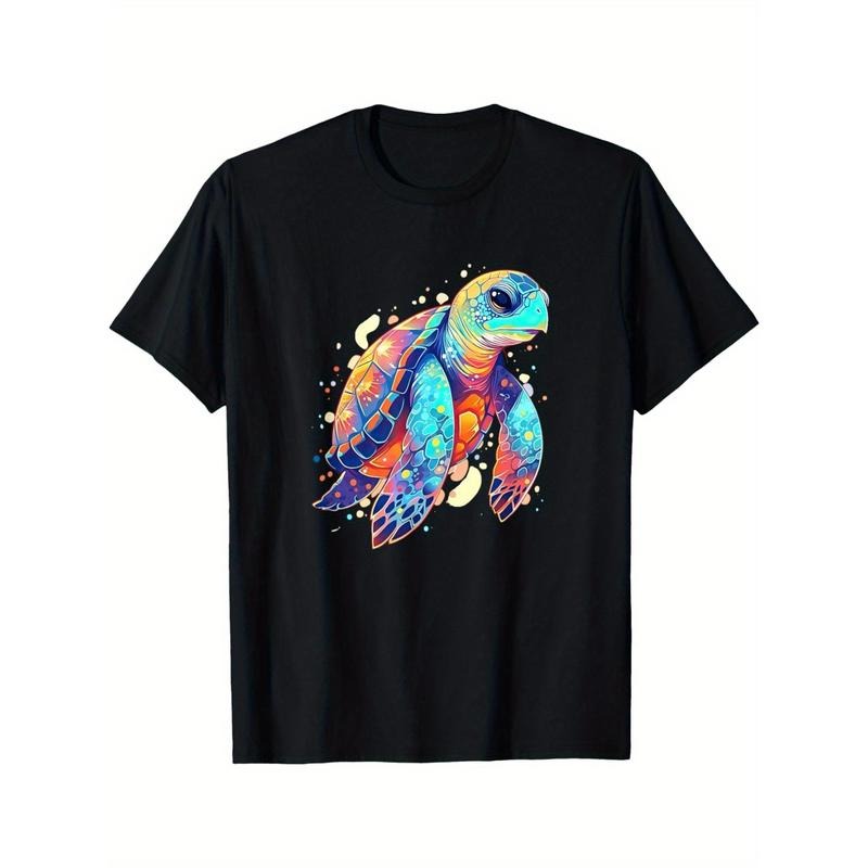 EWH Cute Tortoise Sea Turtle Sea Animal T-Shirt made in usa Hoodie, Sweatshirt | TeeBloomCo.com