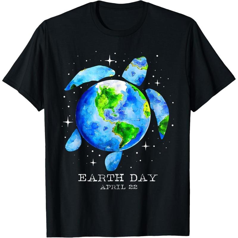 Earth Day 2025 Restore Earth Sea Turtle Art Save the Planet T-Shirt made in usastyle{n002}2 Hoodie, Sweatshirt