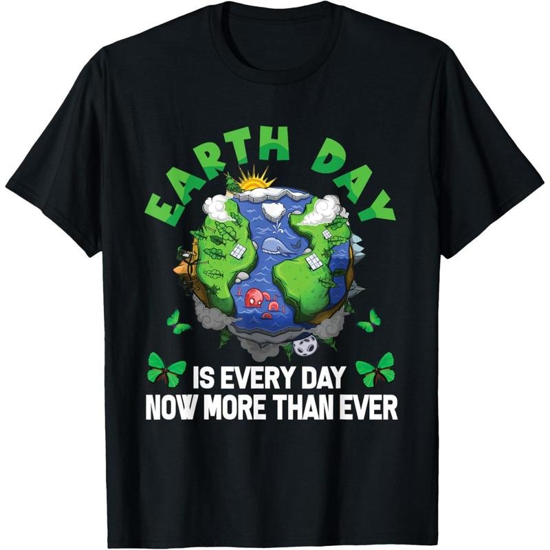 Earth Day Is Every Day Now More Than Ever Mens Womens  T-Shirt made in usa Hoodie, Sweatshirt | TeeBloomCo.com