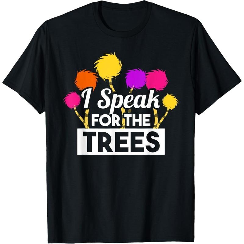 Earth Day Speak For The Trees Design Nature Lover T-Shirt made in usa Hoodie, Sweatshirt | TeeBloomCo.com