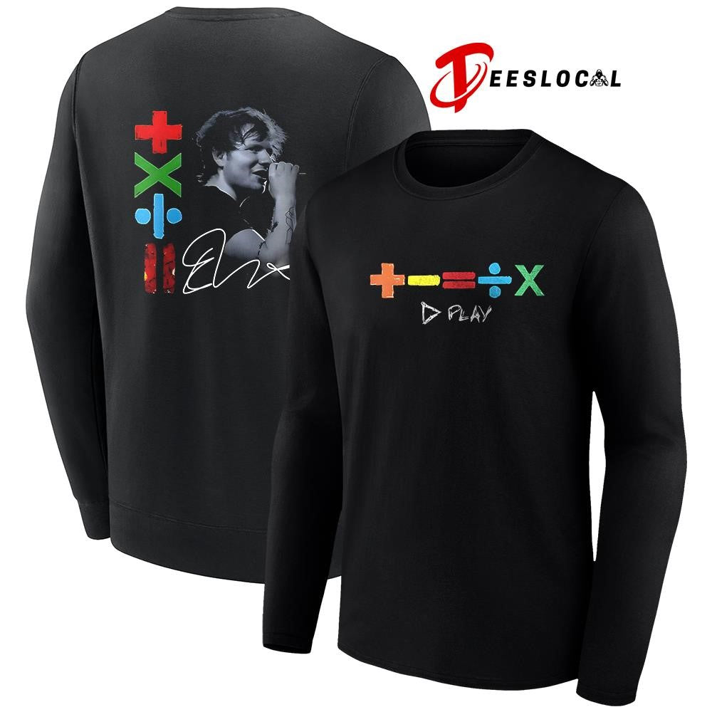 Ed Sheeran Australia and New Zealand Loop tour play signature graphic shirt