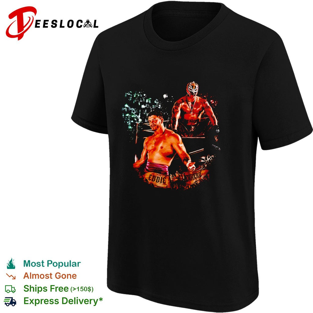Eddie Guerrero Rey Mysterio WWE graphic shirt