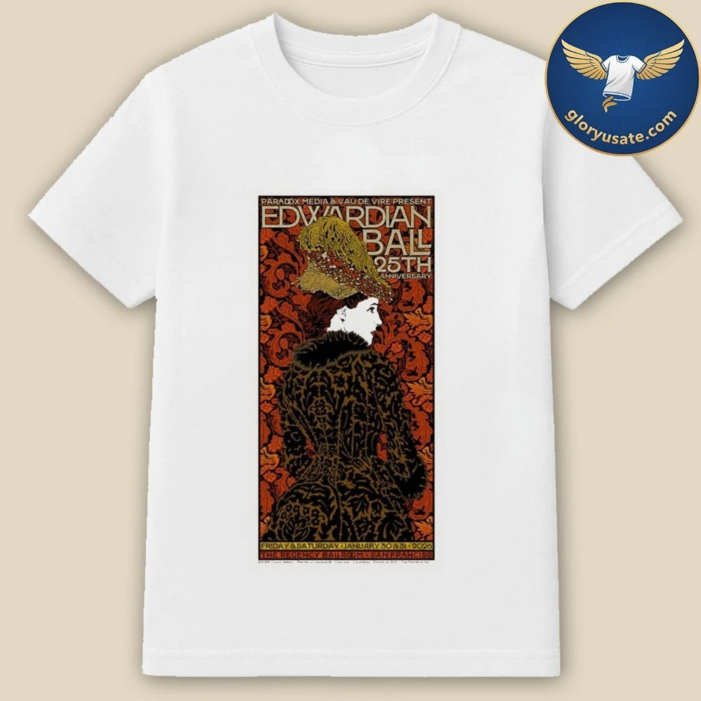Edwardian Ball January 30-31 2026 San Francisco Poster Shirt