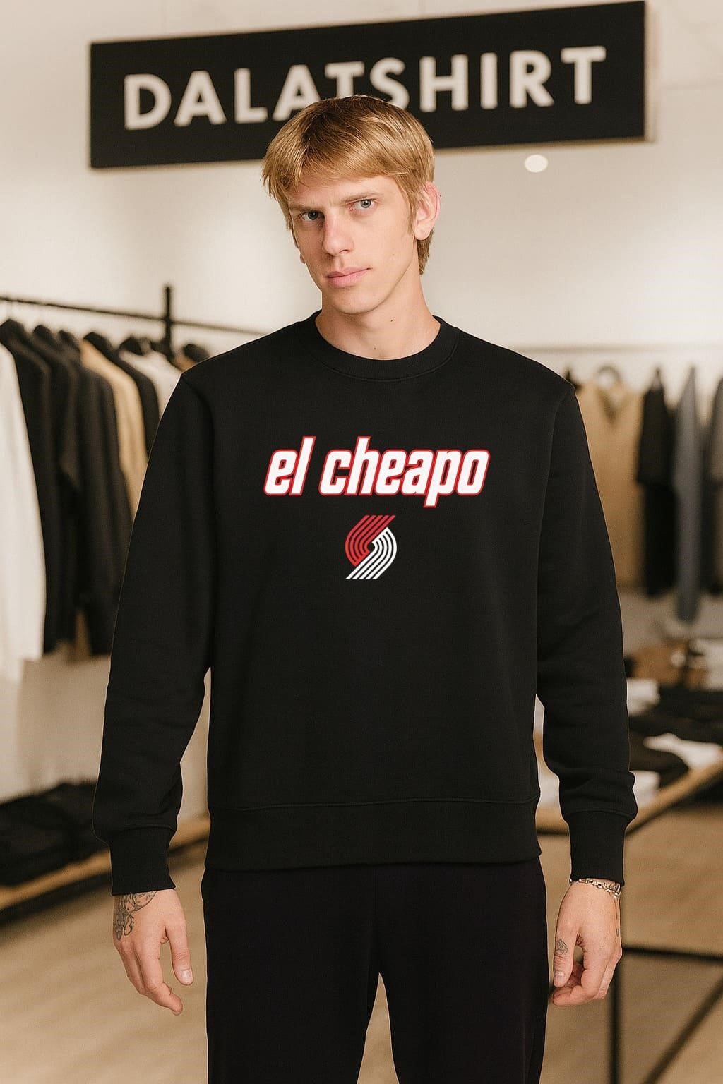 El Cheapo Portland Trail Blazers Basketball Logo shirt