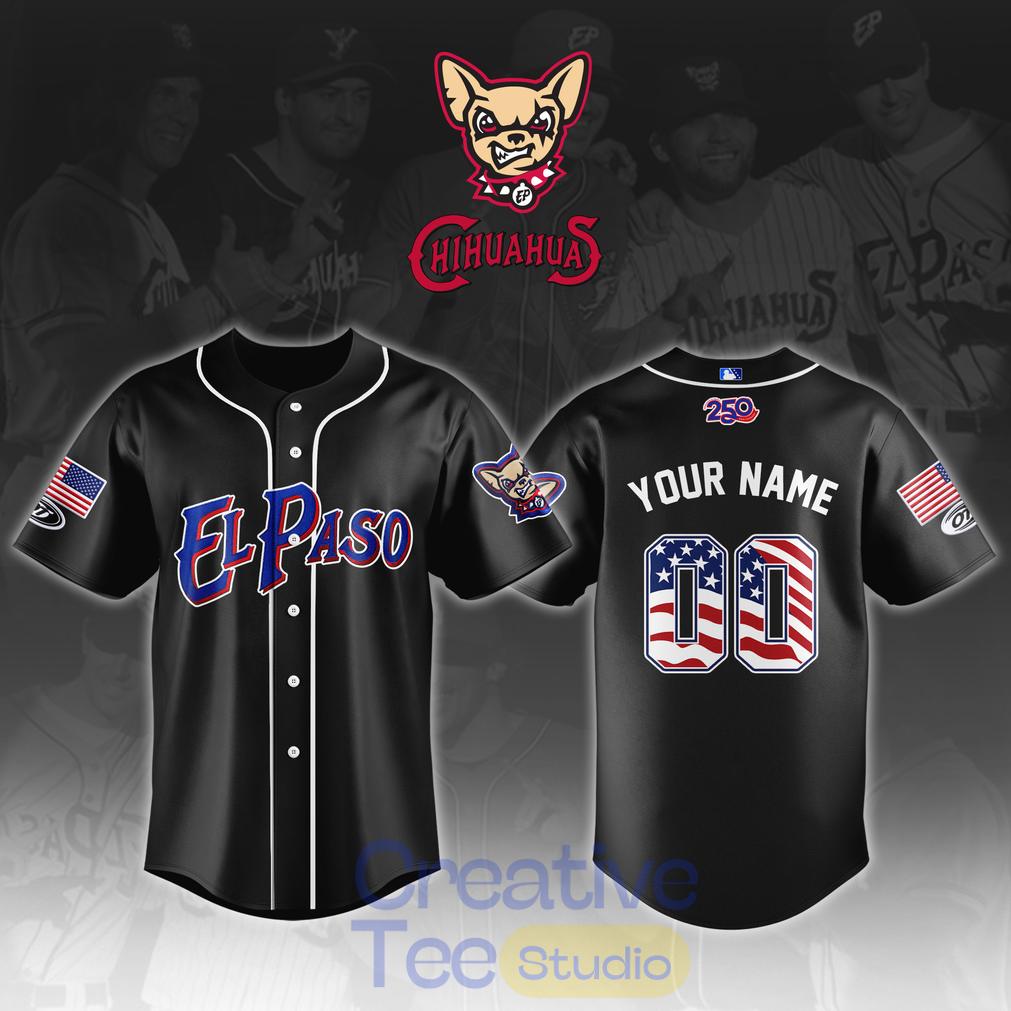 El Paso Chihuahuas 2026 4th of July 250th Jersey