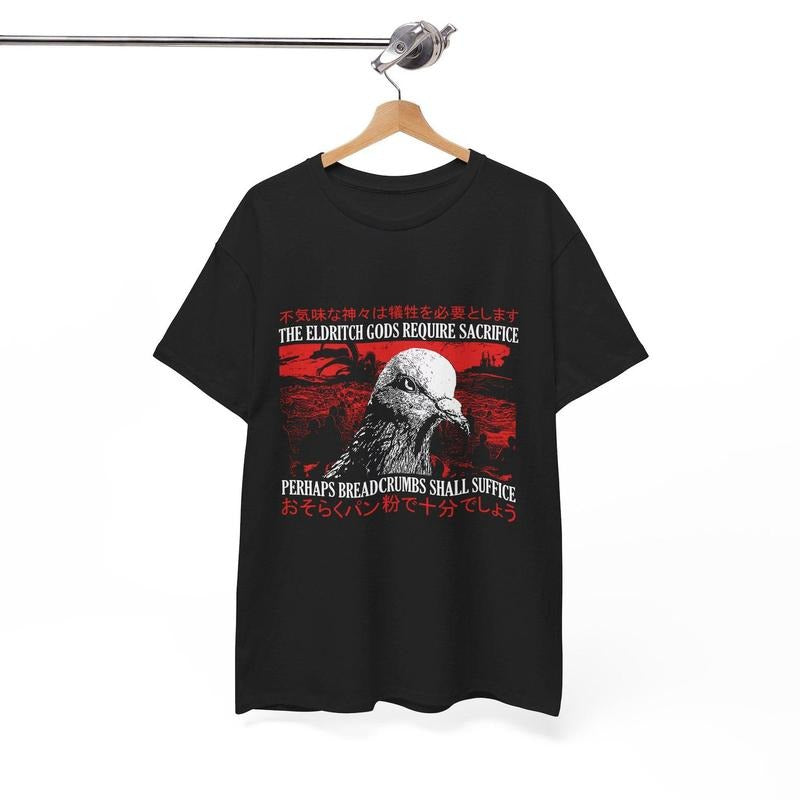 Eldritch Gods Pigeon T-Shirt Hoodie, Sweatshirt | TeeBloomCo.com
