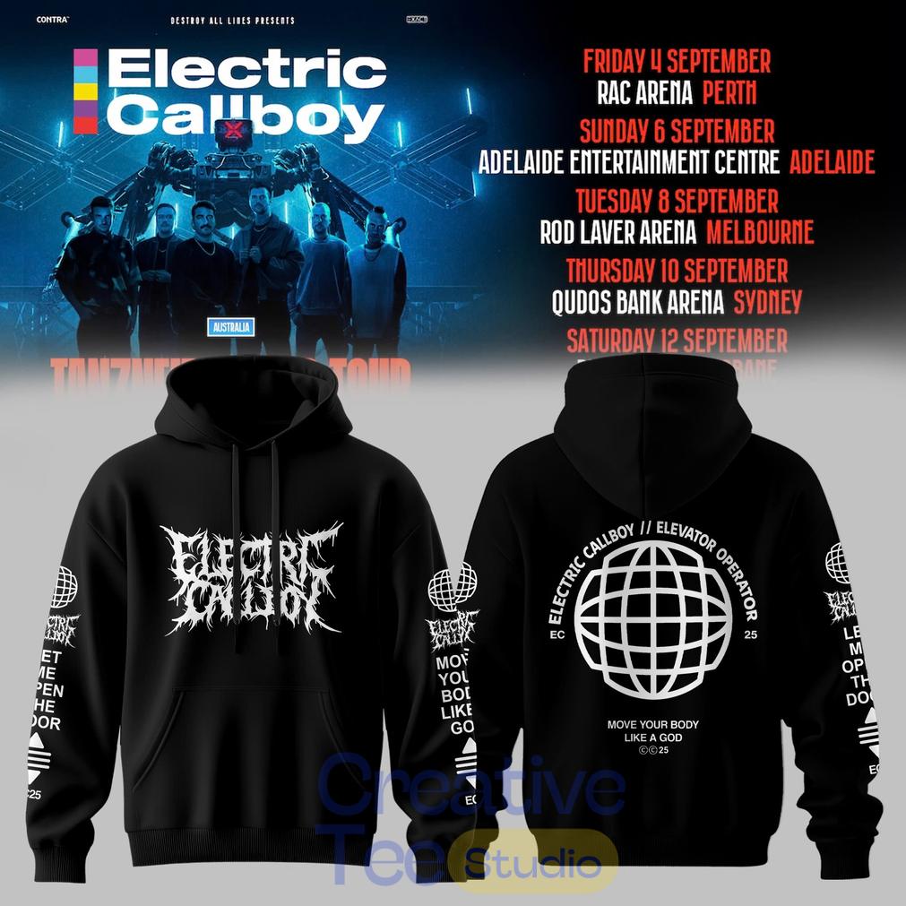 Electric Callboy TANZNEID World Tour 2026 Hoodie