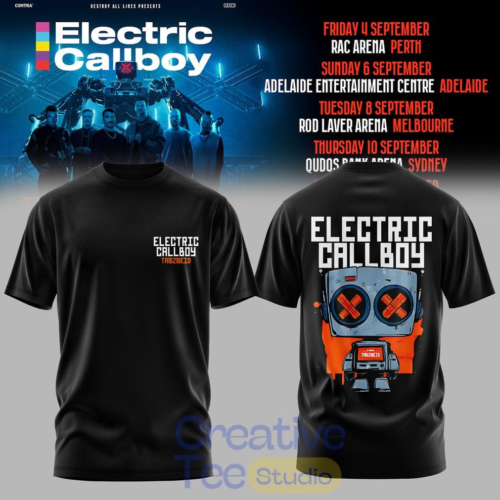 Electric Callboy TANZNEID World Tour 2026 T-Shirt