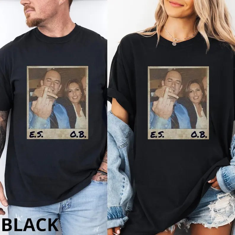 Elliot Stabler And Olivia Benson Shirt, Law And Order Shirt, Elliot And Olivia Law And Order Svu Vintage Shirt, T-shirt,...