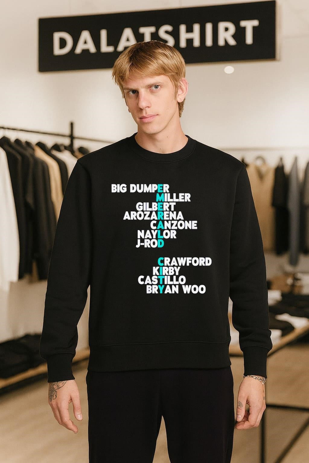 Emerald City Seattle Mariners Big Dumper J-Rod shirt