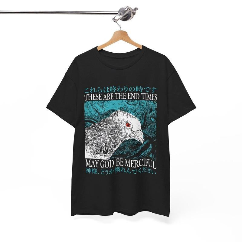 End Times Pigeon T-Shirt Hoodie, Sweatshirt | TeeBloomCo.com