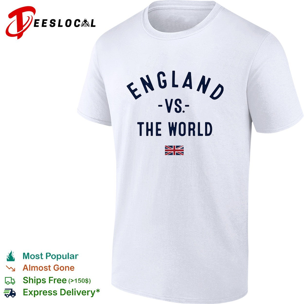 England vs The World FIFA World Cup 2026 shirt