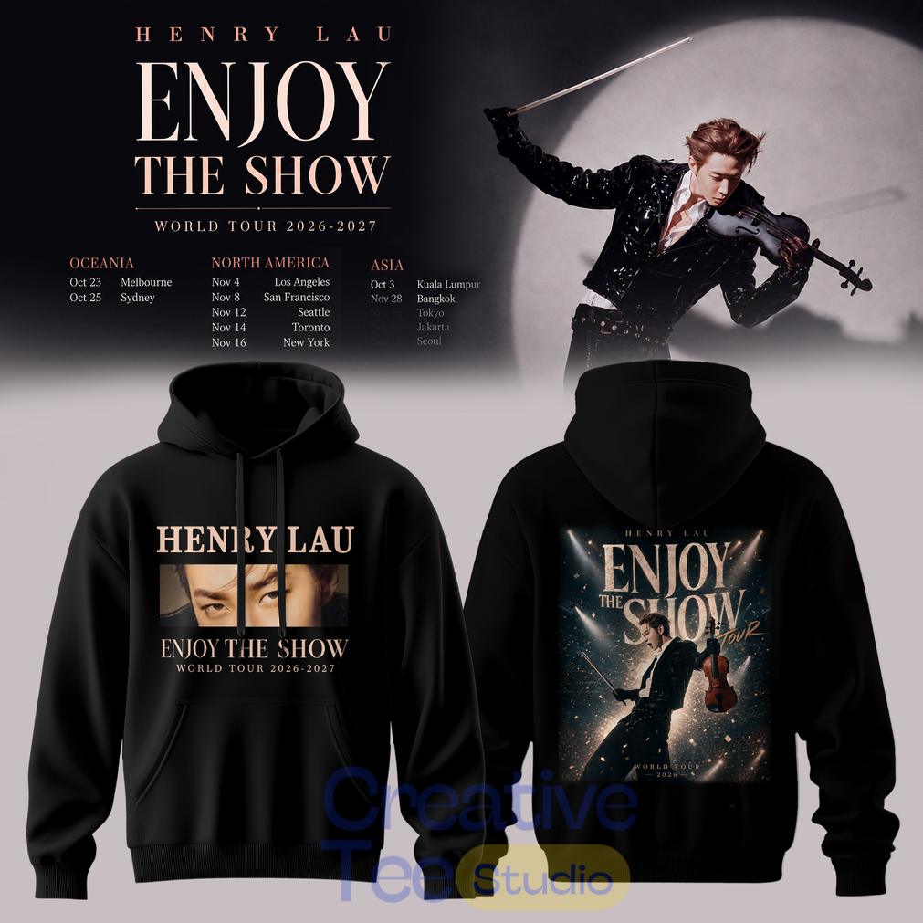 Enjoy The Show World Tour Signature Hoodie