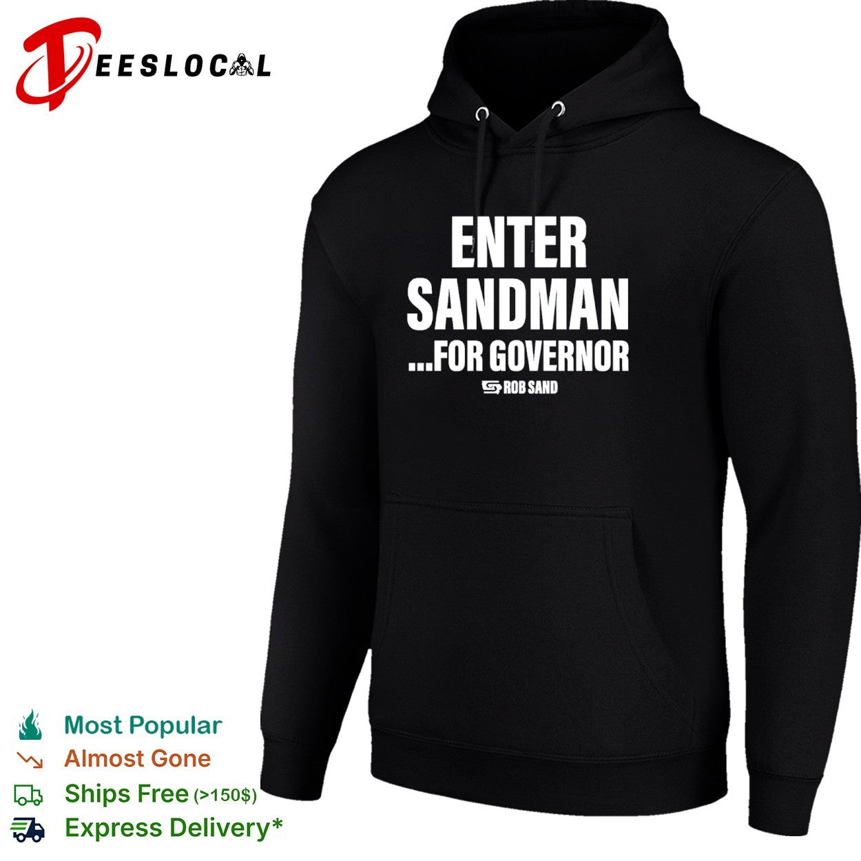 Enter Sandman for Governor Rob Sand shirt