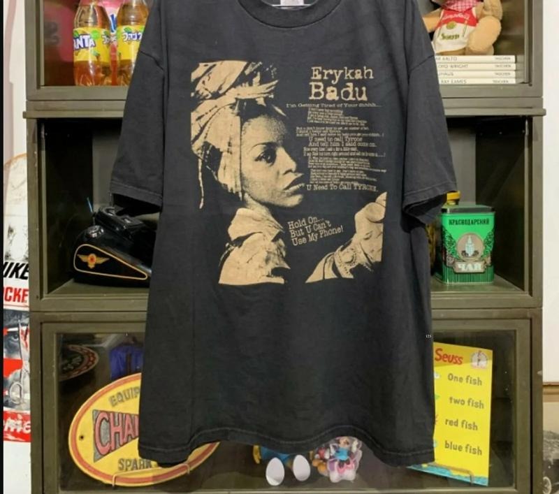 Erykah Badu Tee Gift for men women T-shirt,Graphic T-Shirt Gift For Men Women Hoodie, Sweatshirt | TeeBloomCo.com