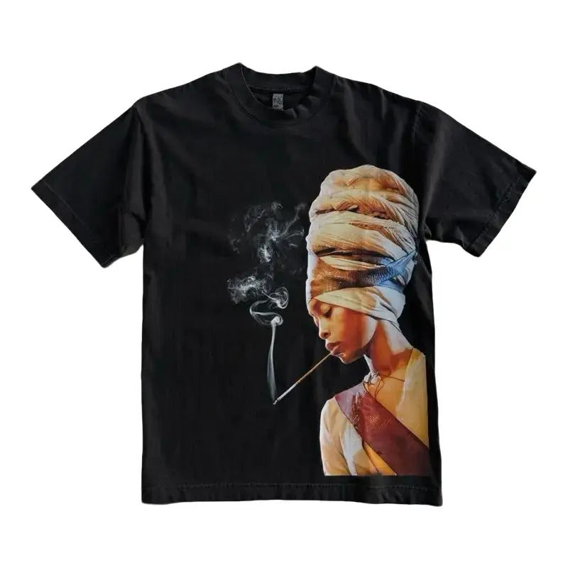 Erykah Badu Vintage Round Neck Style TShirt Hoodie, Sweatshirt | TeeBloomCo.com