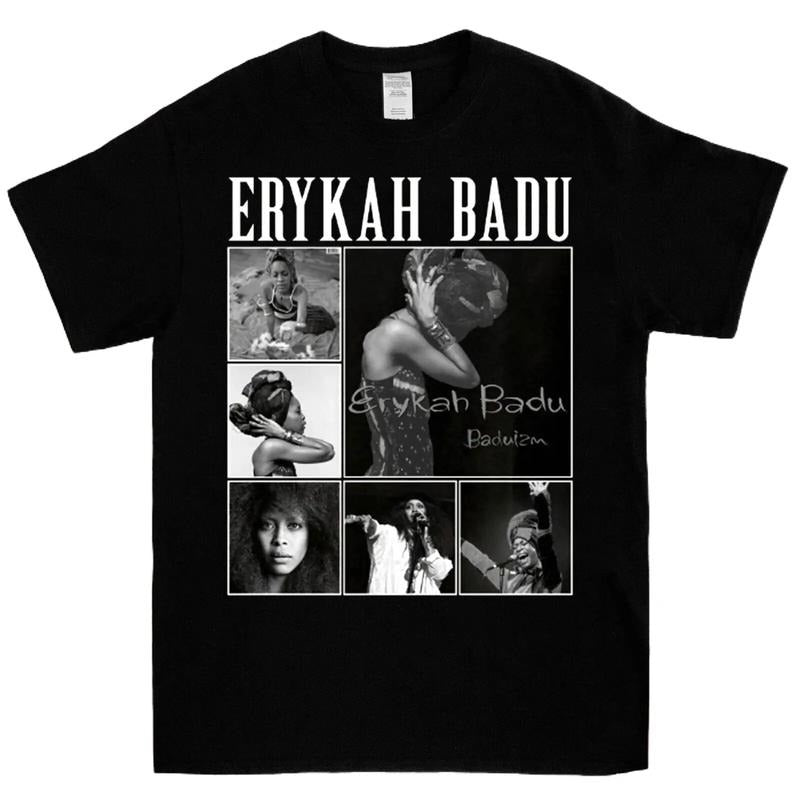 Erykah Badu World Tour Country Music Unisex S-235XL Shirt 1DS403 Cotton Menswear Hoodie, Sweatshirt | TeeBloomCo.com