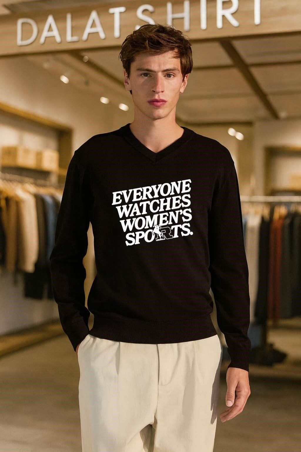 Everyone Watches Women’s Sports Empowering Athletic shirt
