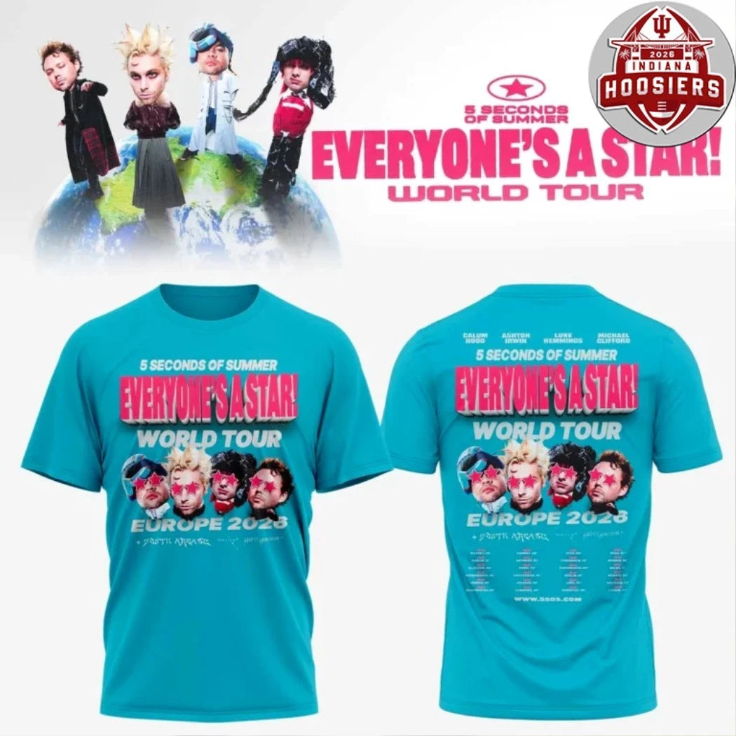 Everyone’s A Star World Tour Logo 2026 Hoodie T-Shirt