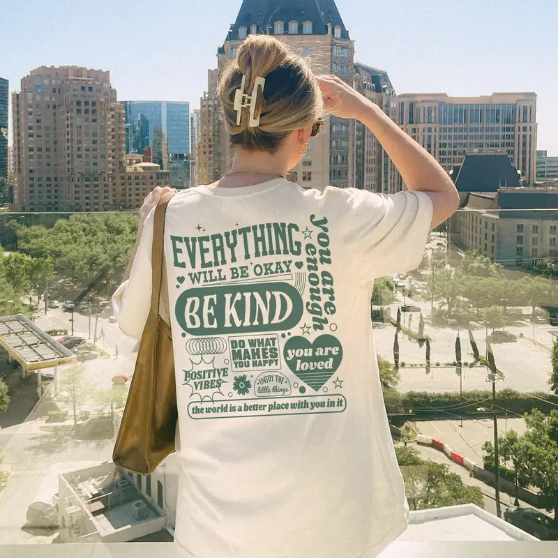 Everything Will Be Okay Shirt Mental Health Shirt Hoodie, Sweatshirt | TeeBloomCo.com