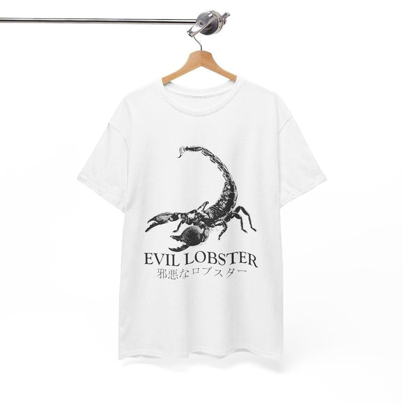 Evil Lobster Japanese Scorpion T-Shirt Hoodie, Sweatshirt | TeeBloomCo.com
