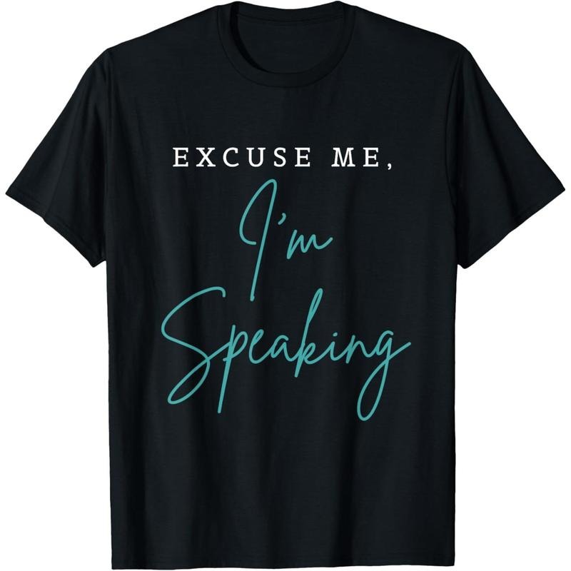 Excuse Me I'm Speaking Funny Kamala Harris Joe Biden Trump T-Shirt made in usa Hoodie, Sweatshirt | TeeBloomCo.com