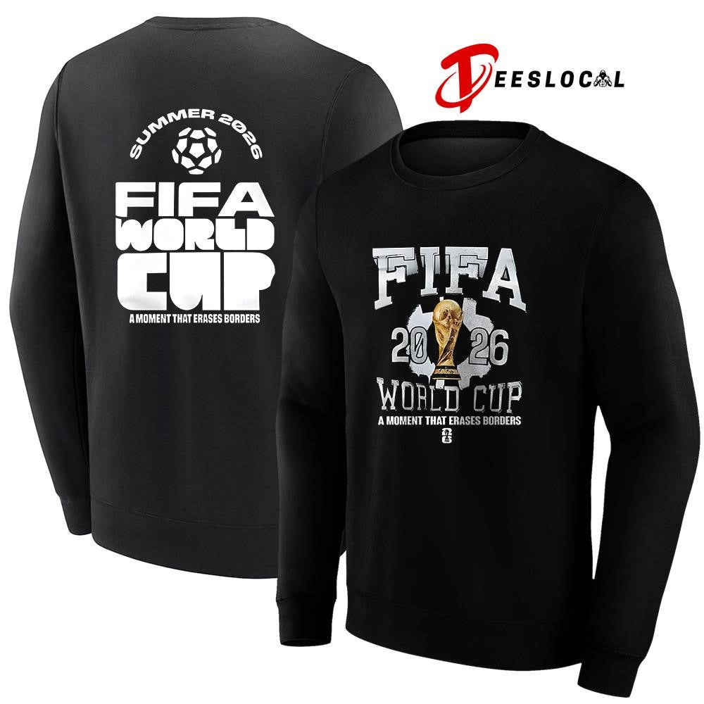 FIFA World Cup 2026 a moment that erases borders graphic shirt