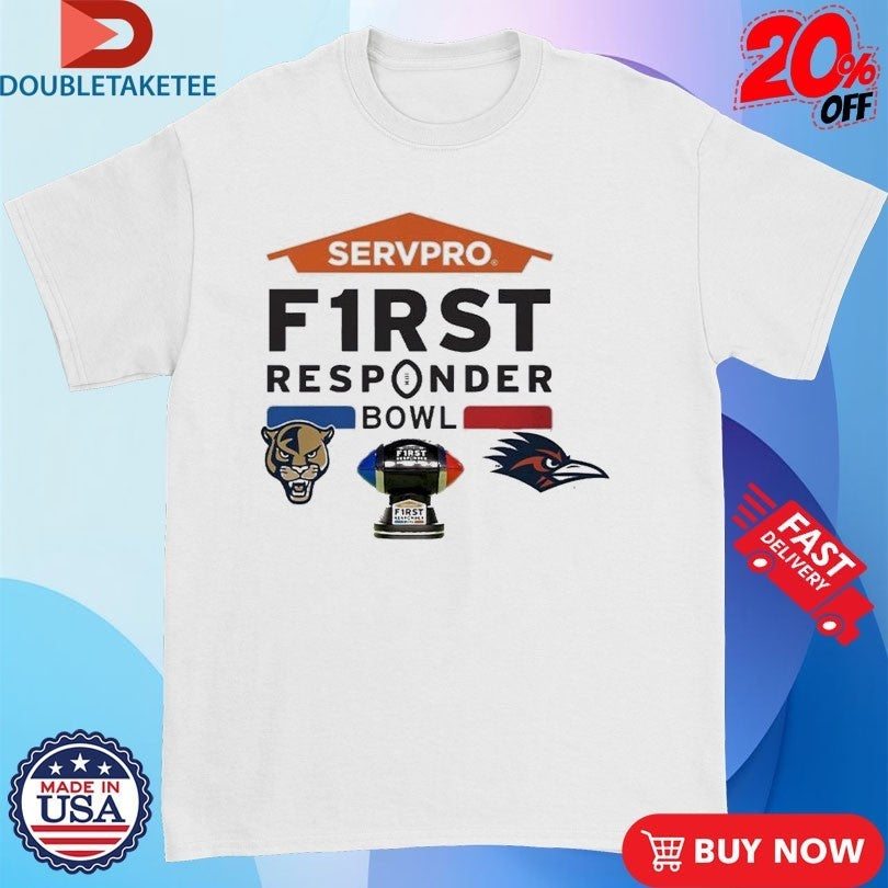 FIU Panthers Vs UTSA Roadrunners Servpro First Responder Bowl December Matchup 2025 2026 Shirts
