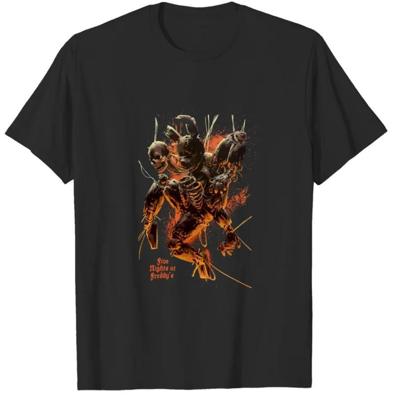 FNAF Five Nights at Freddy's T-Shirt, Unisex T-Shirt, For Men Women Menswear Top Hoodie, Sweatshirt | TeeBloomCo.com