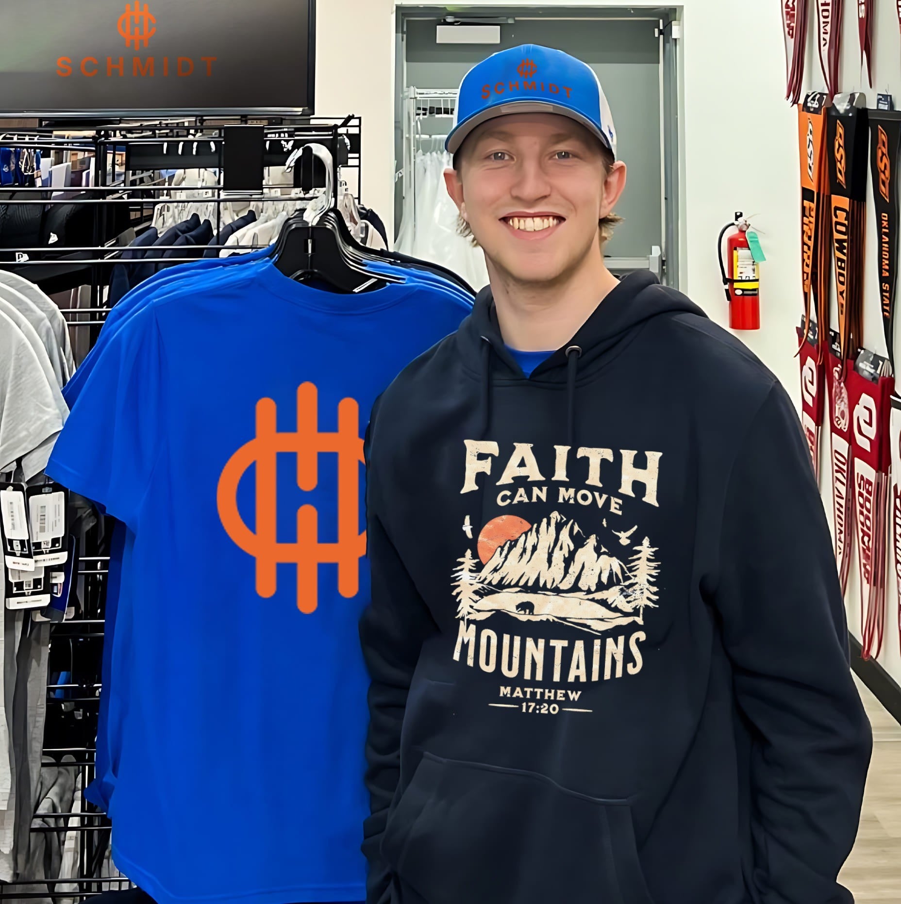 Faith can move mountains Matthew 17-20 shirt