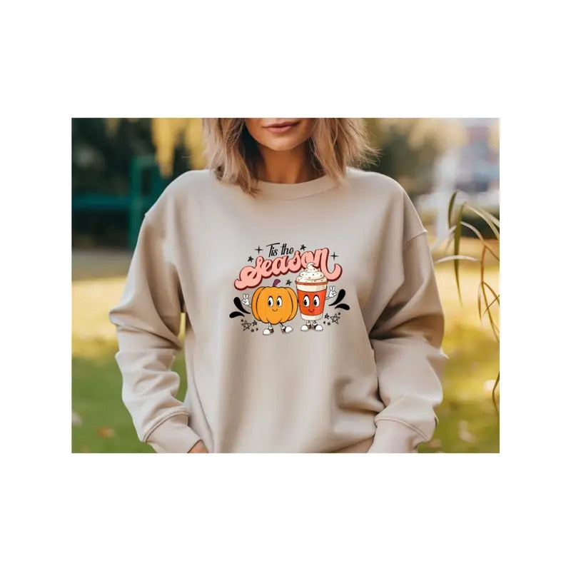 Fall Tis' The Season Sweatshirt (Gildan) T-Shirts, Hoodie | TeeBloomCo.com