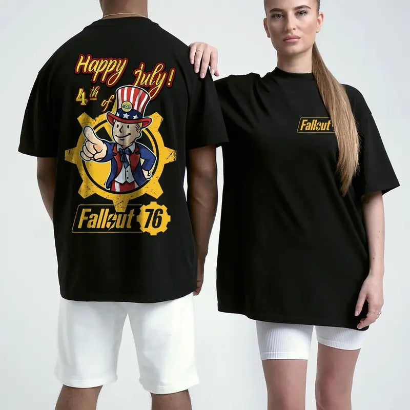 Fallout Happy 4th of July Shirt Sweatshirt Hoodie | TeeBloomCo.com
