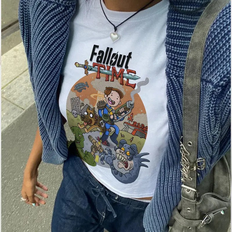 Fallout Time Vintage Unisex Shirt Sweatshirt Hoodie | TeeBloomCo.com