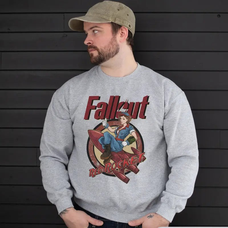 Fallout Vintage Unisex Shirt Sweatshirt Hoodiestyle{n002}2 Hoodie | TeeBloomCo.com