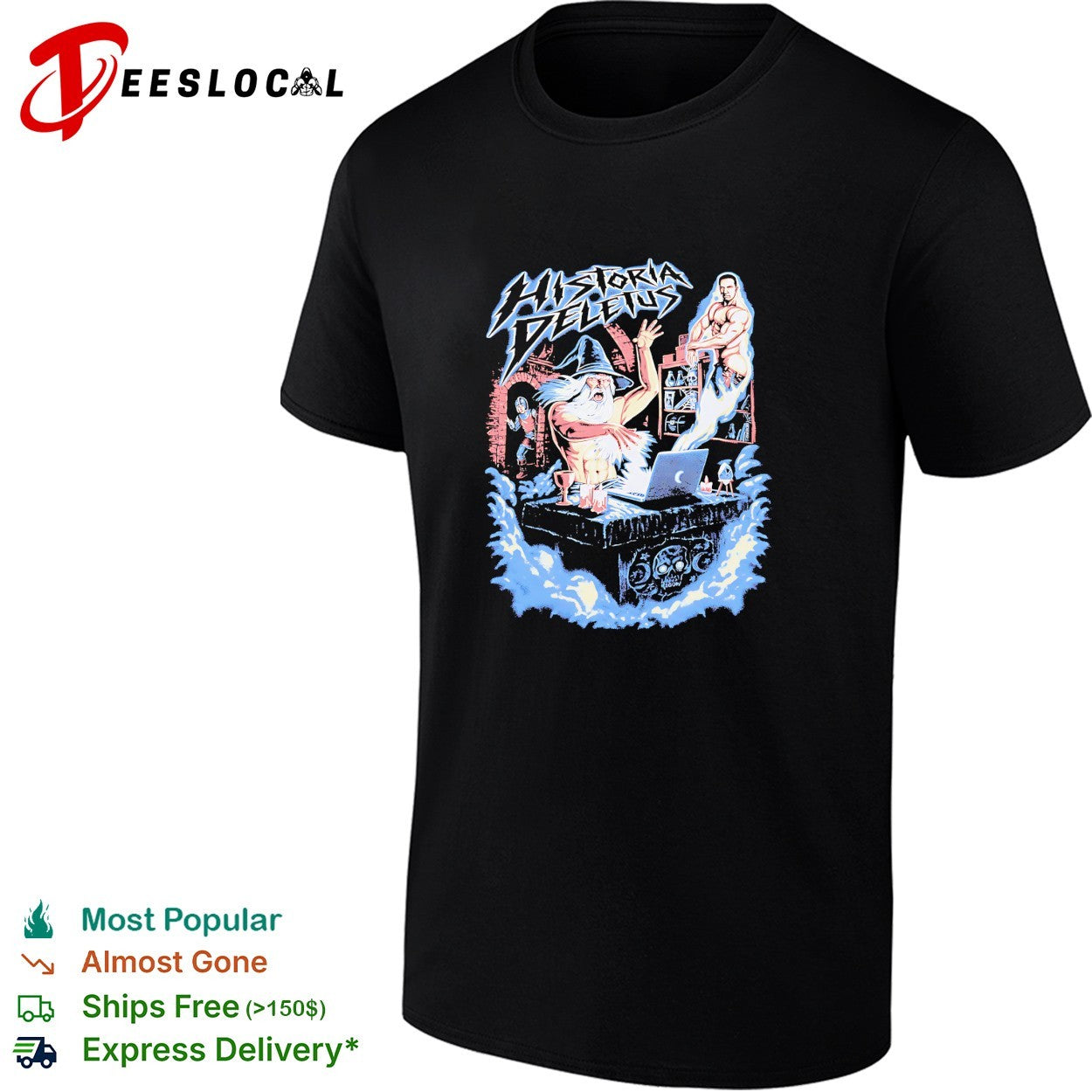 Fantasy king throne ship illustration art shirt