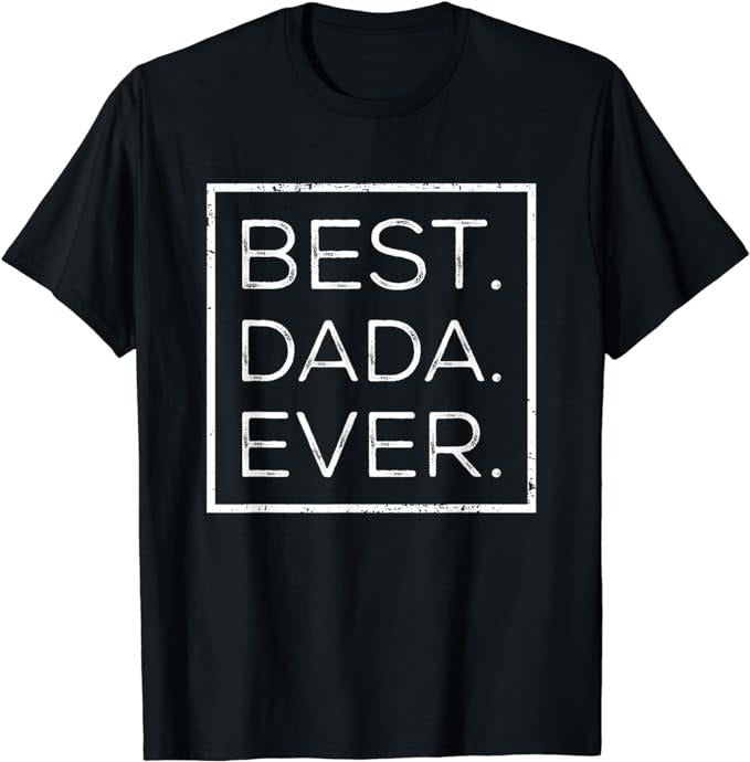 Father's Day T-Shirt, Gifts For Dad, Father's Day New Dad, Him, Papa, Grandpa Funny Retro Dada T-Shirt Menswear Top...