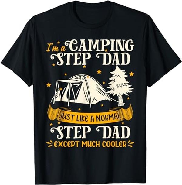 Father's Day T-Shirt, Gifts For Stepdad, Much Cooler T-Shirt Menswear, Father's Day Gift Casual Cotton Top Basic Hoodie,...