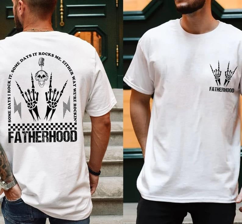 Fatherhood Some Day I Rock It T-shirt, Retro Fatherhood Shirt, Father's Day Gift, Daddy Shirt, Funny Fatherhood Rock...