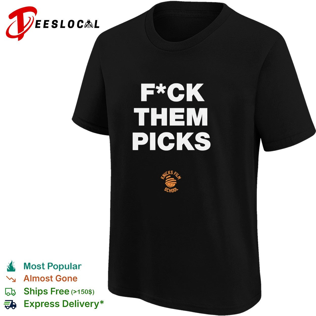 Fck Them Picks New York Knicks NBA Basketball shirt