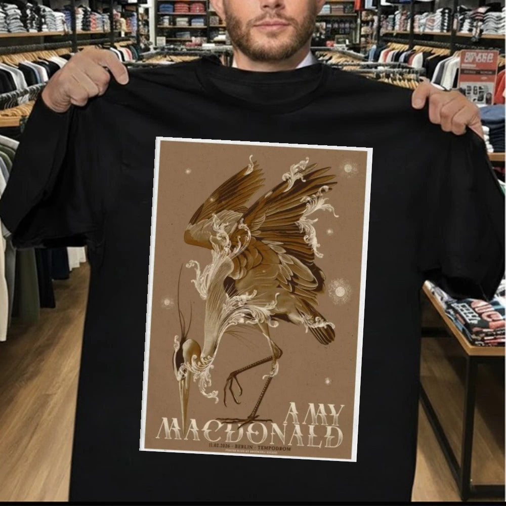 Feb 11 2026 Amy Macdonald Berlin Tempodrom Poster Shirt