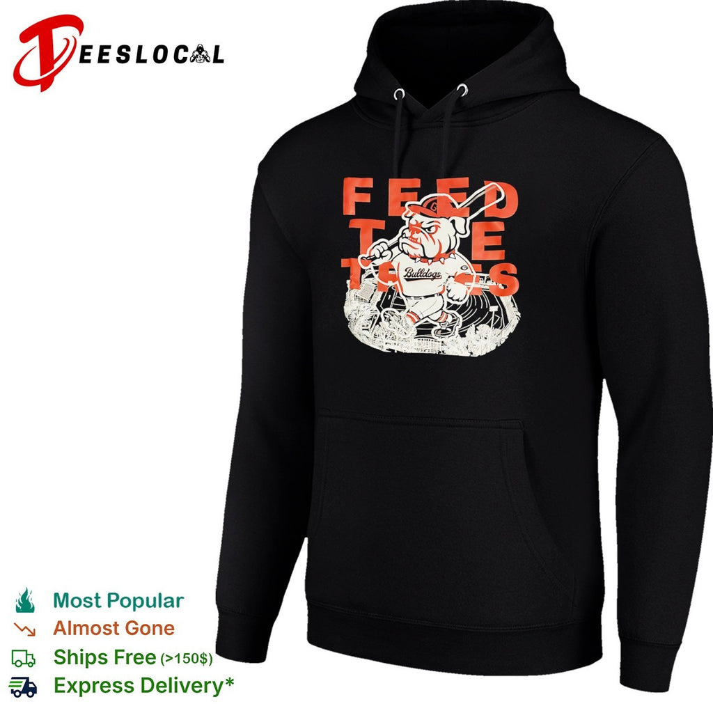 Feed the Tates Georgia Bulldogs baseball mascot Sanford Stadium shirt