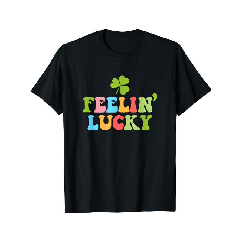 Feeling Lucky" Men's St. Patrick's Day T-Shirt