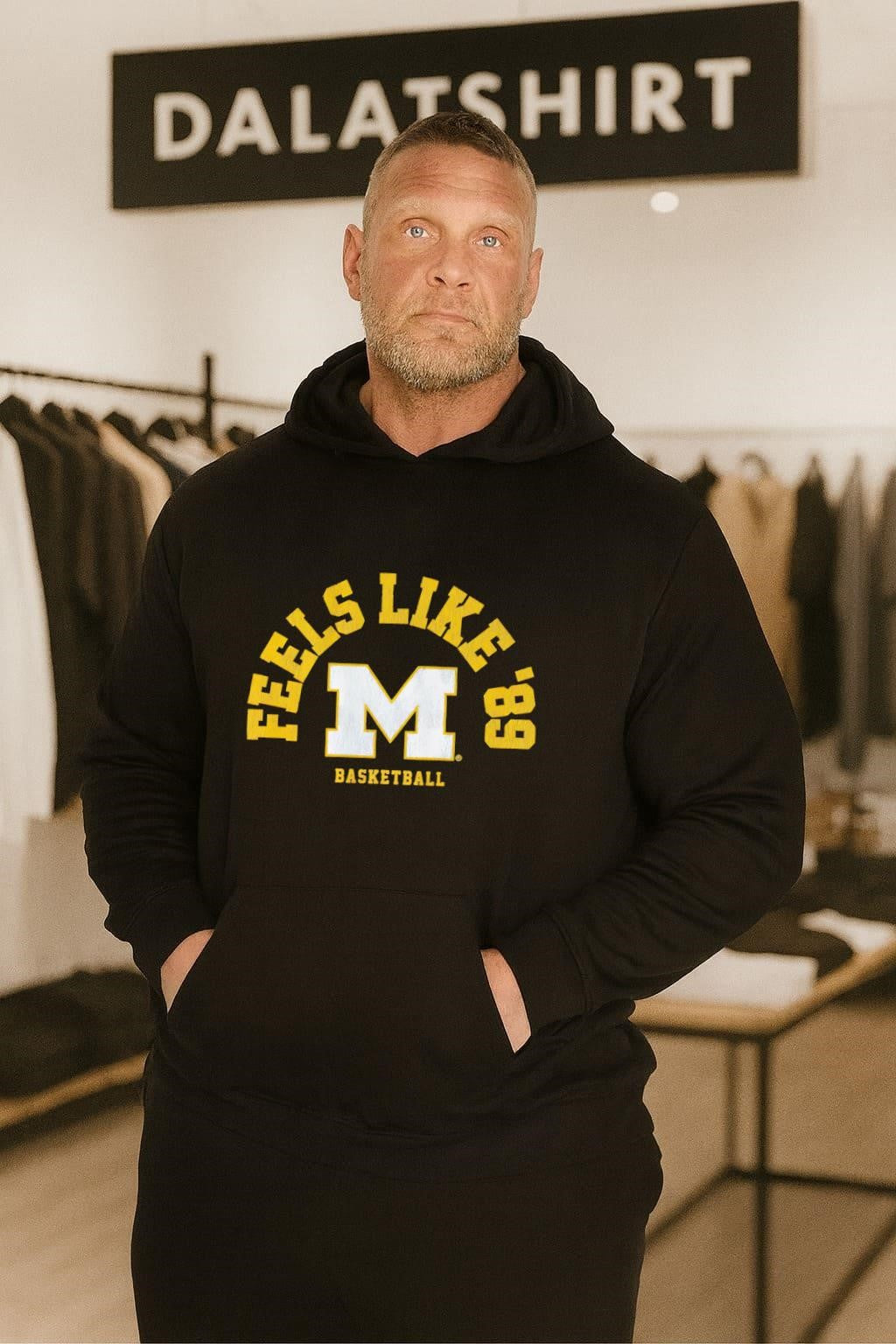 Feels Like ’89 Michigan Basketball Vintage Block M shirt