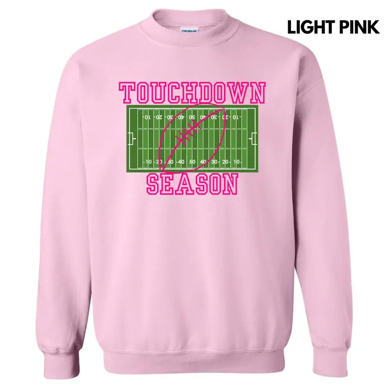 Field Of Touchdowns Sweatshirt 'NLB' T-Shirts, Hoodie | TeeBloomCo.com