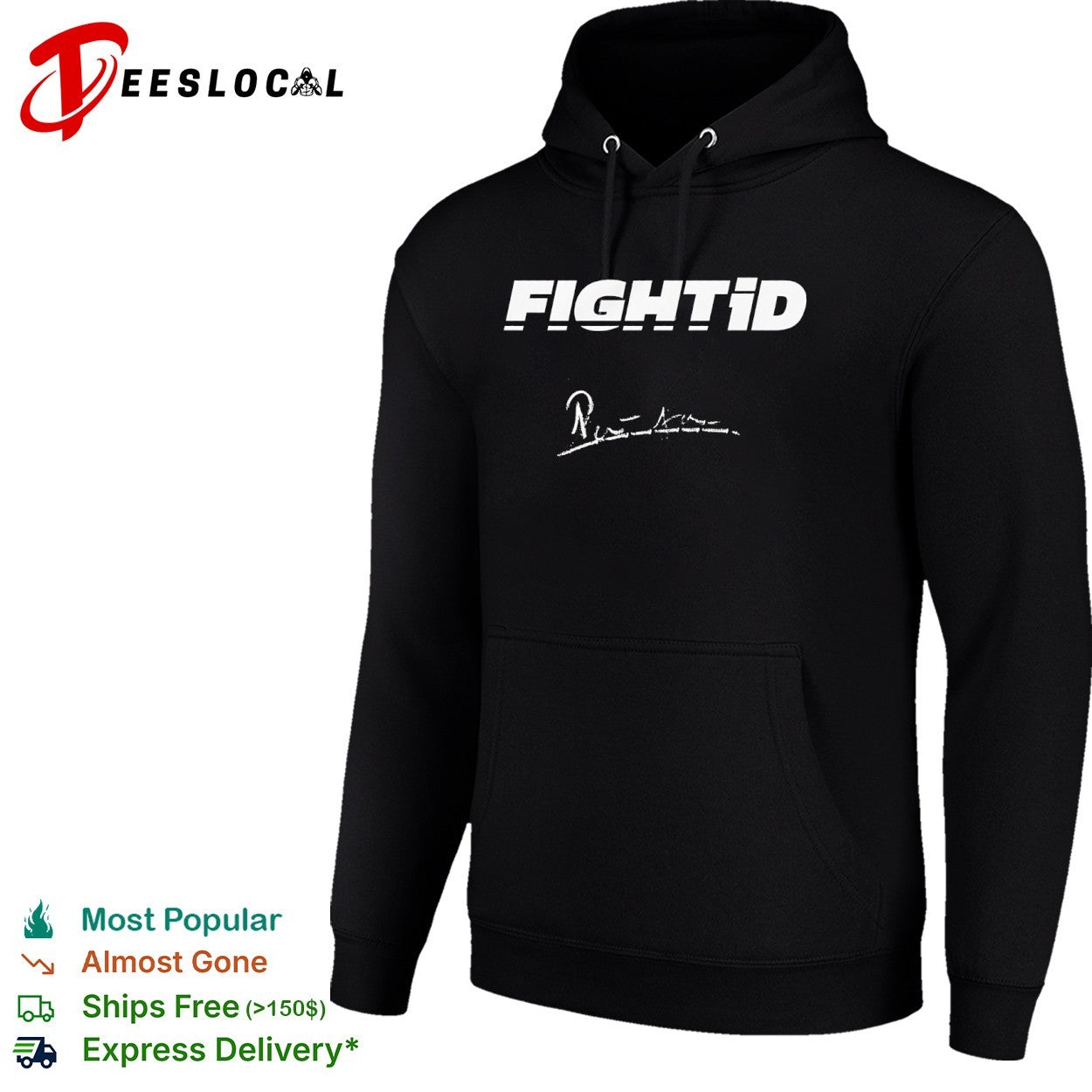 Fightid logo and signature shirt