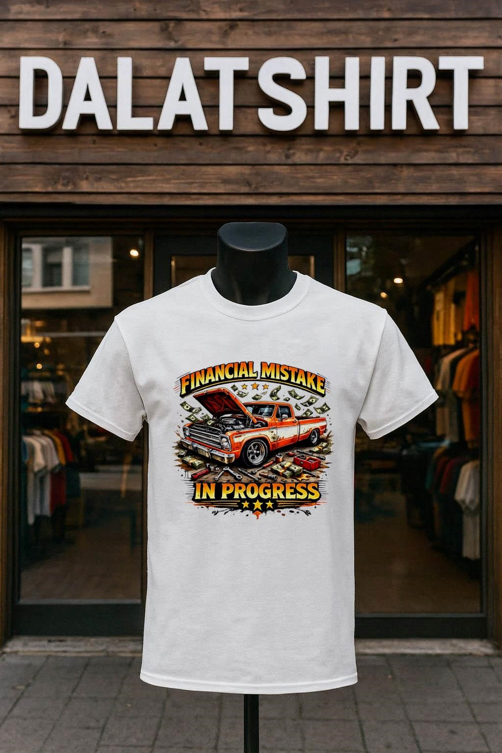 Financial Mistake In Progress shirt