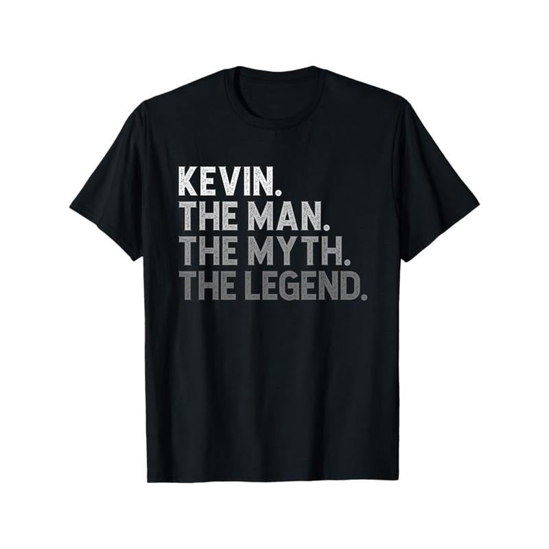First Name Kevin The Man Myth Legend Personalized Funny T-Shirt made in usa Hoodie, Sweatshirt | TeeBloomCo.com